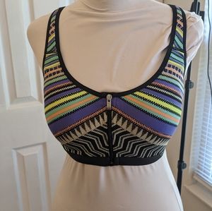 Victorias Secret VSX Sport Bra Size 34D  Underwire Padded Sports Bra Small